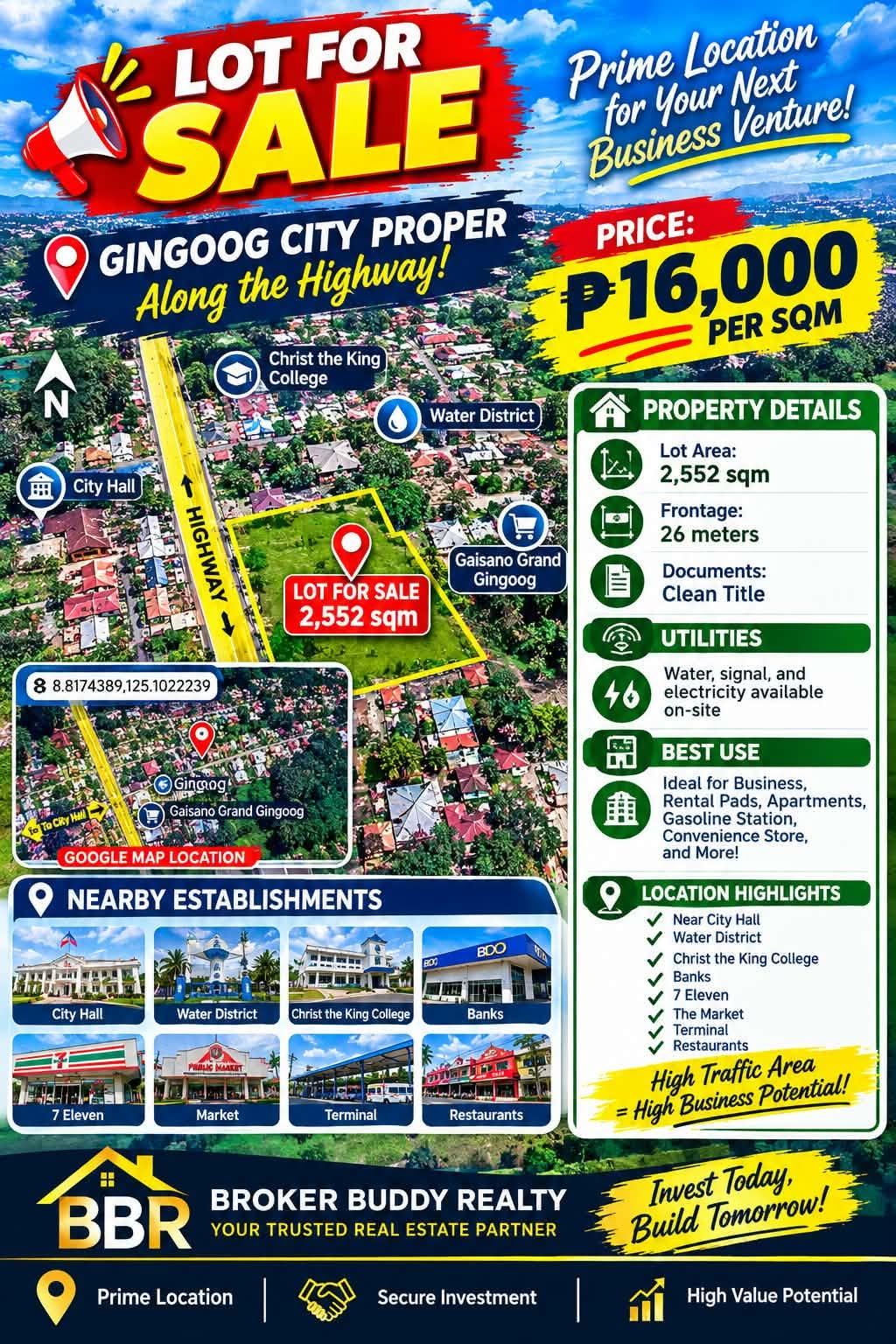 Commercial Lot for Sale